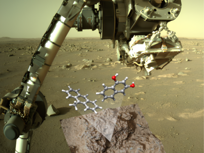 Tracce di composti organici associati a solfati nel cratere marziano Jezero